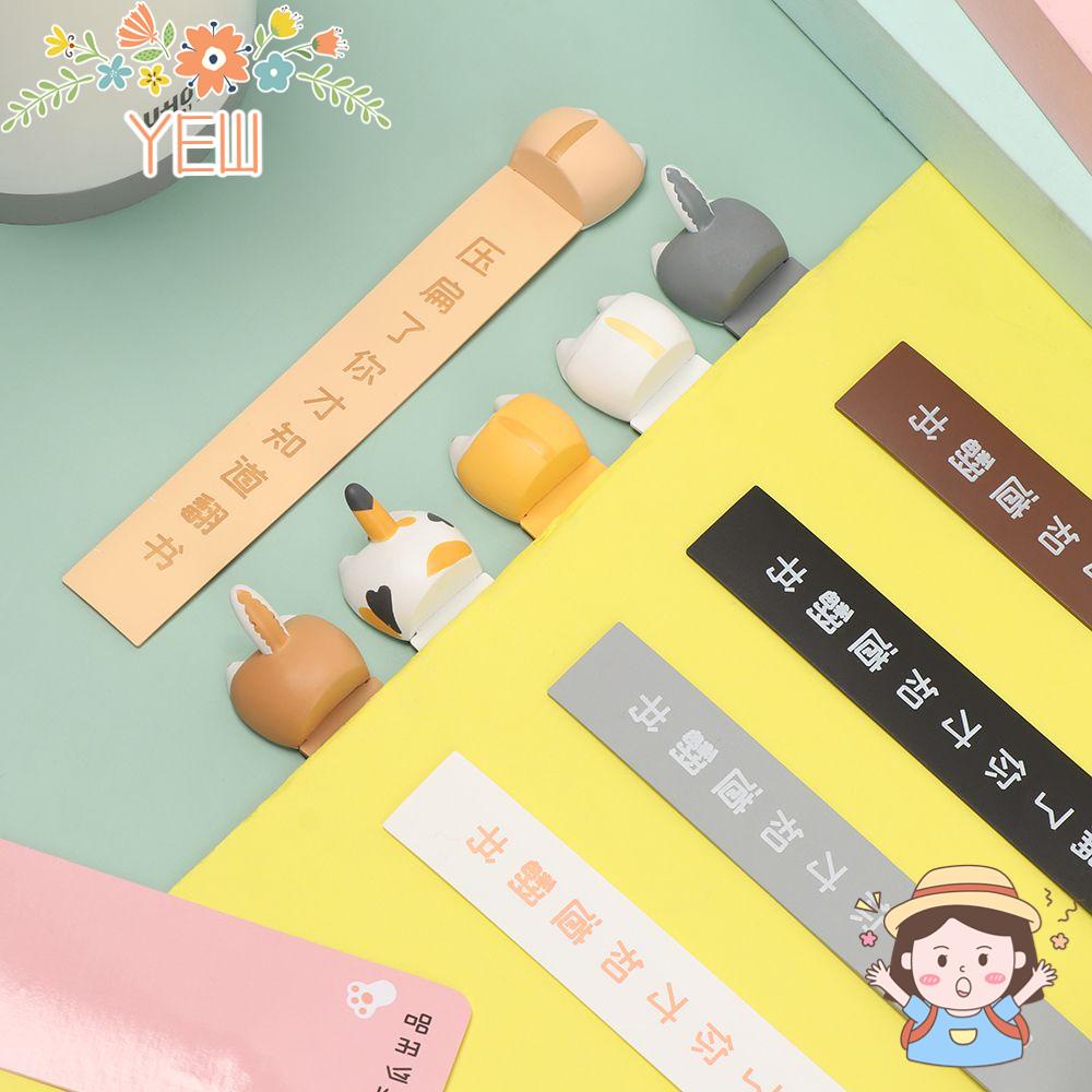 Thẻ Đánh Dấu Sách Hình Chó Mèo DIY