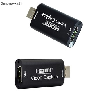 {0mpvswxv1h} thẻ quay video Bộ chuyển đổi thu âm thanh HDMI sang USB Độ nét 3.0 4k ghi mới