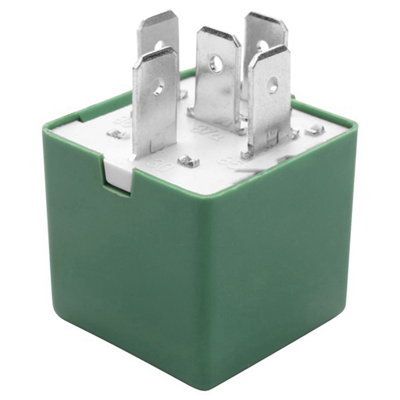 Set 2 Rơ Le Quạt Tản Nhiệt 5 Chấu 12V 35A 6547TX Thay Thế Chuyên Dụng Cho Peugeot 206 207 306 307 406 407 807