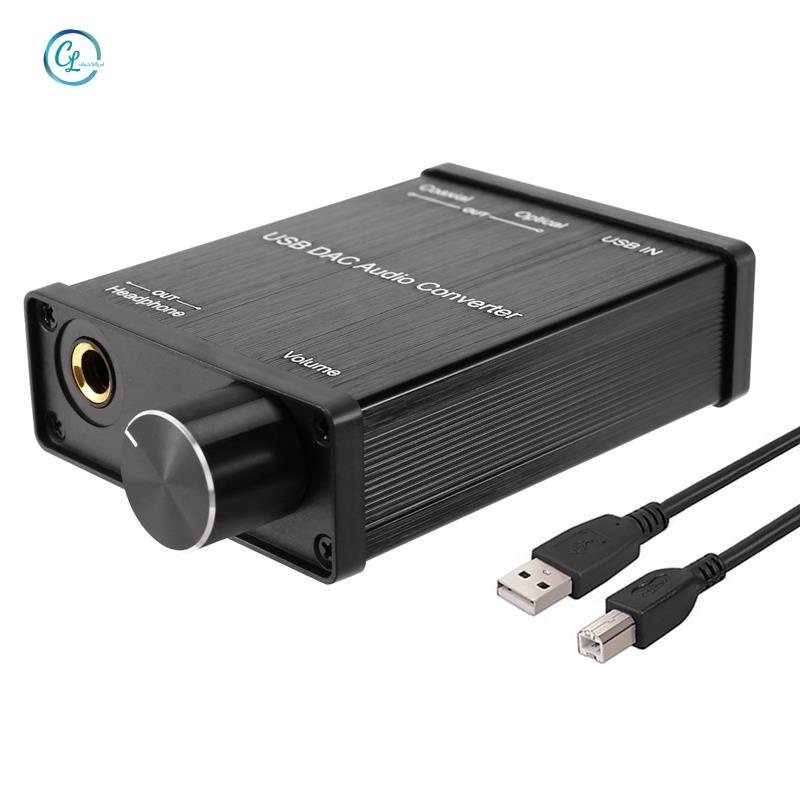 Bộ Chuyển Đổi Âm Thanh USB Sang Coaxial S / PDIF Optical 3.5mm / 6.3mm Cho Windows XP