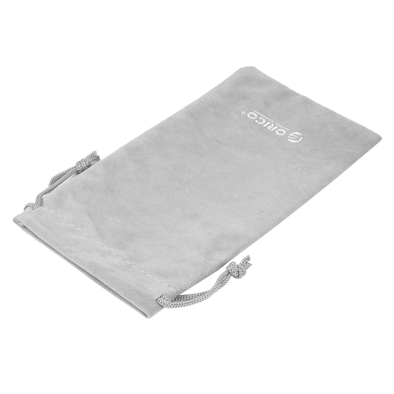ORICO Túi Đựng Dây Cáp Sạc Usb / Điện Thoại Chống Thấm Nước 180X100Mm Hdd Màu Xám Ốp