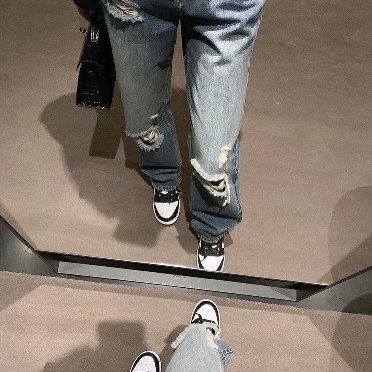 Quần Suông Qc rách kiểu Q328 dài 105cm