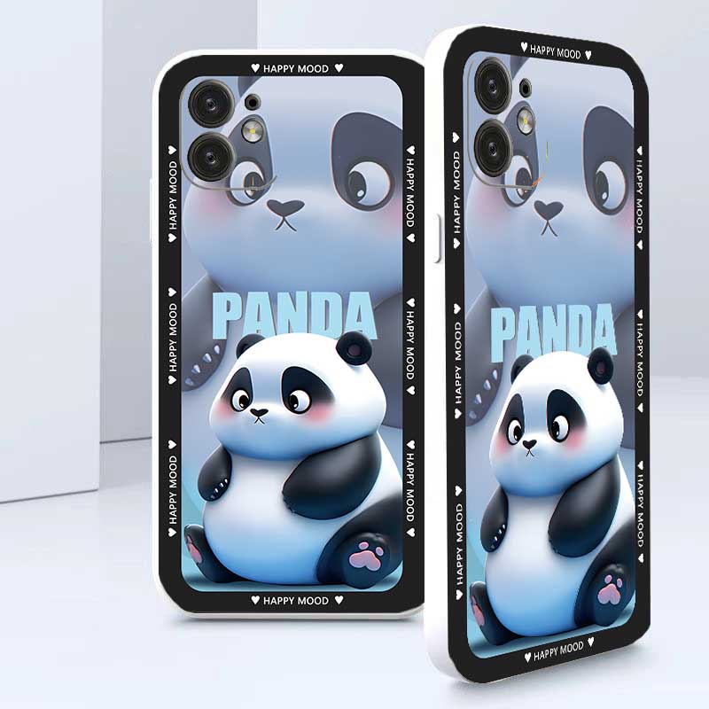 Ốp Điện Thoại Tpu Mềm Hình Gấu Trúc Kung Fu 3D Cho Realme 5 C3 6i 5i 6 9 Pro Plus 5G 7 7Pro Realme 8 C35