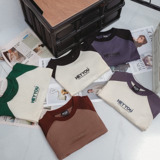 Áo thun Heyyou! Basic Logo Raglan
