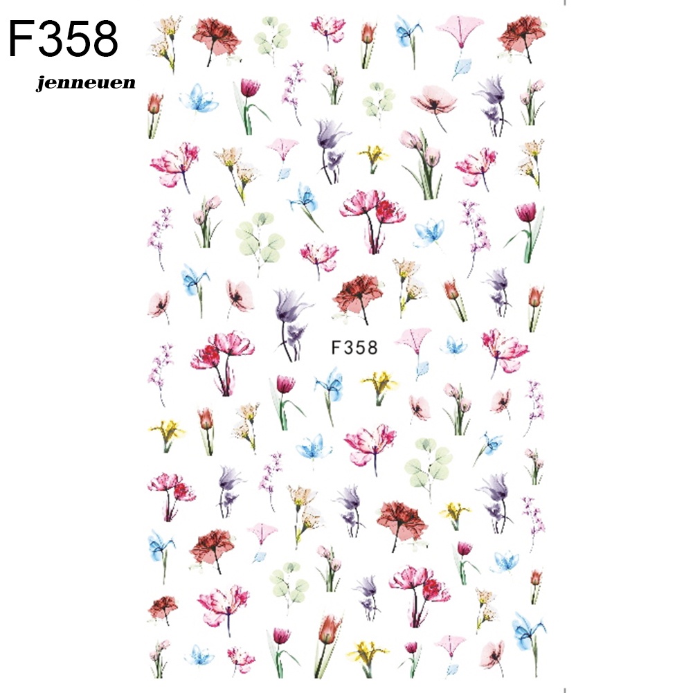 Miếng Dán Trang Trí Móng Nghệ Thuật Nhiều Họa Tiết Xinh Xắn