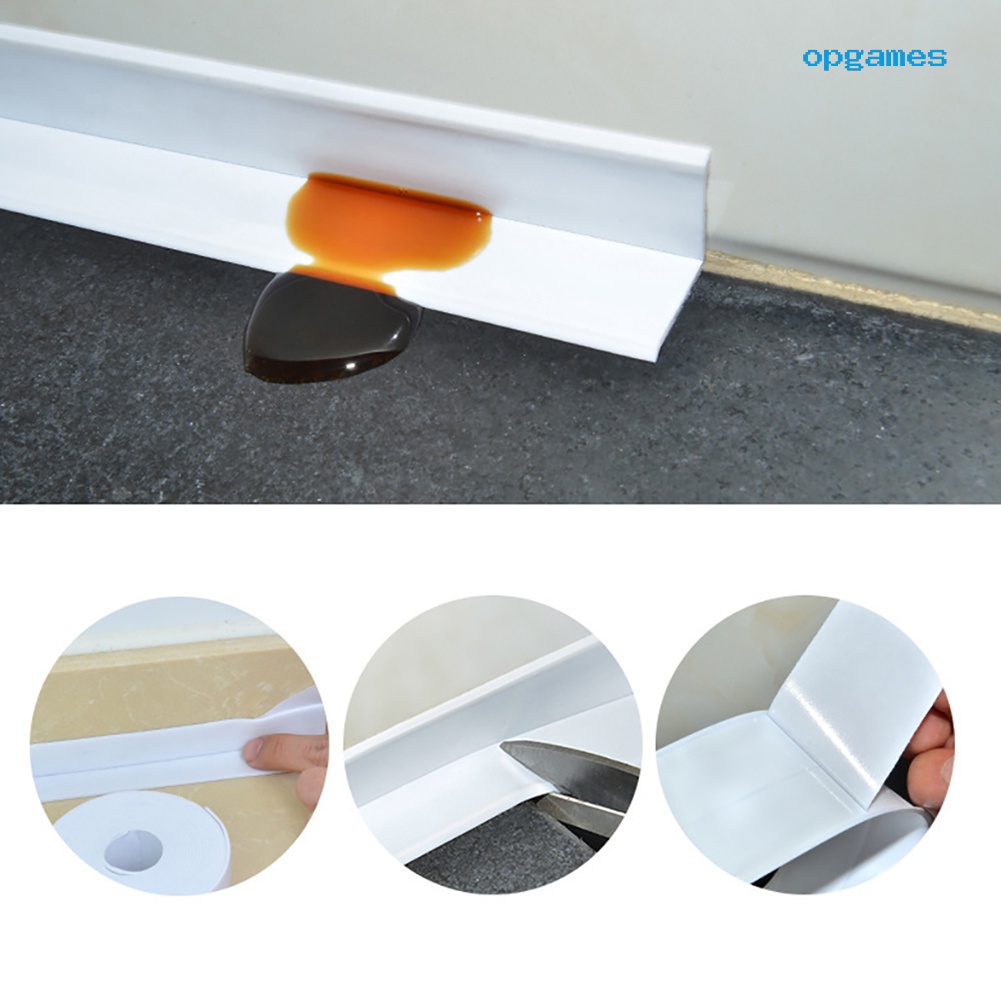 Dải Dán Viền Bồn Rửa Chống Thấm Nước Tự Dính Thời Trang