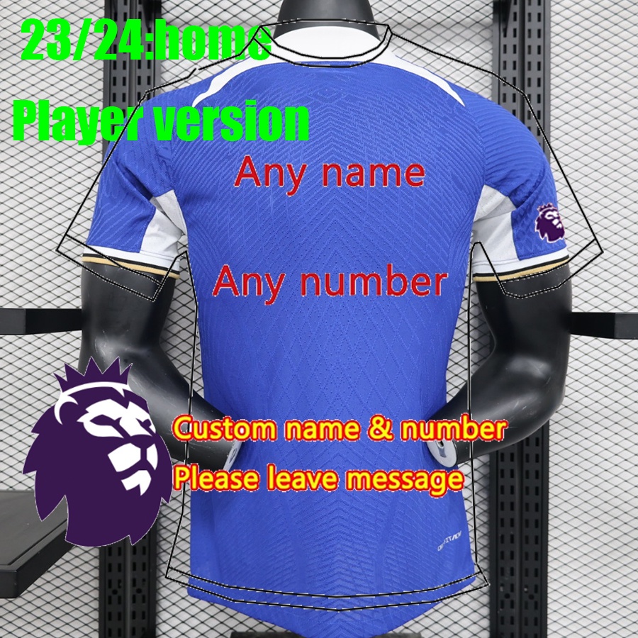 Bộ Quần Áo Bóng Đá Fofana Cucurella KOULIBALY 23 / 24 Phiên Bản 2023 / 2024 Enzo Chất Lượng Cao Cho Nam Chelsea