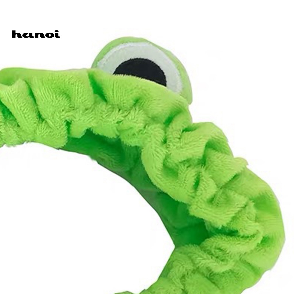 Set 2 Kẹp Tóc Co Giãn Hình Chú Ếch Vui Nhộn Cho Nữ