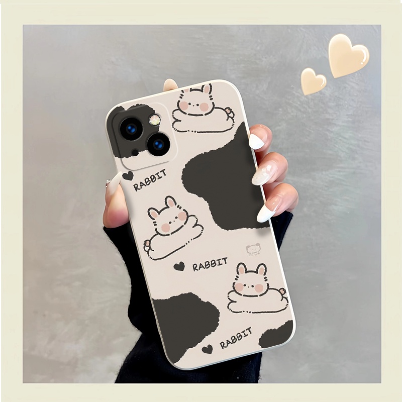 Ốp Điện Thoại Silicon Mềm Hình Thỏ Dễ Thương Cho Xiaomi Poco F3 F4 M3 M4 M5s Pro Poco X3 X4 NFC Pro GT X5 Pro C40 5G