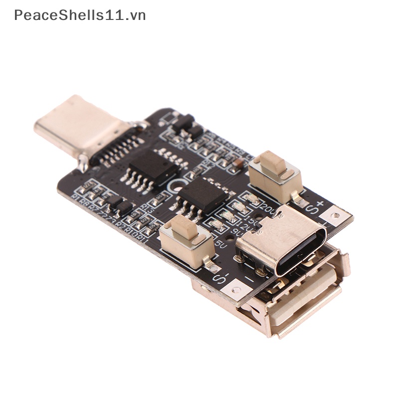 Bảng Mạch Kích Hoạt Sạc Nhanh 100W 5A USB Type-C USB Loại C 5V 9V 12V 15V PD2.0 3.0