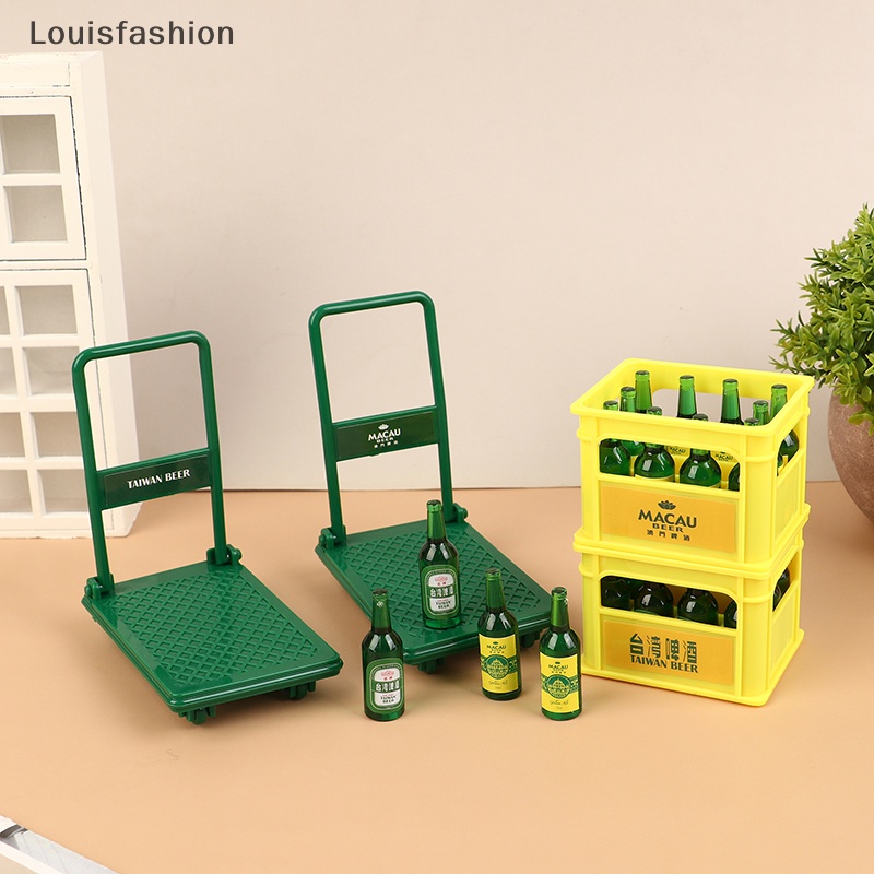 Mô Hình Thùng Bia Mini Trang Trí Nhà Búp Bê Tỉ Lệ 1 / 12