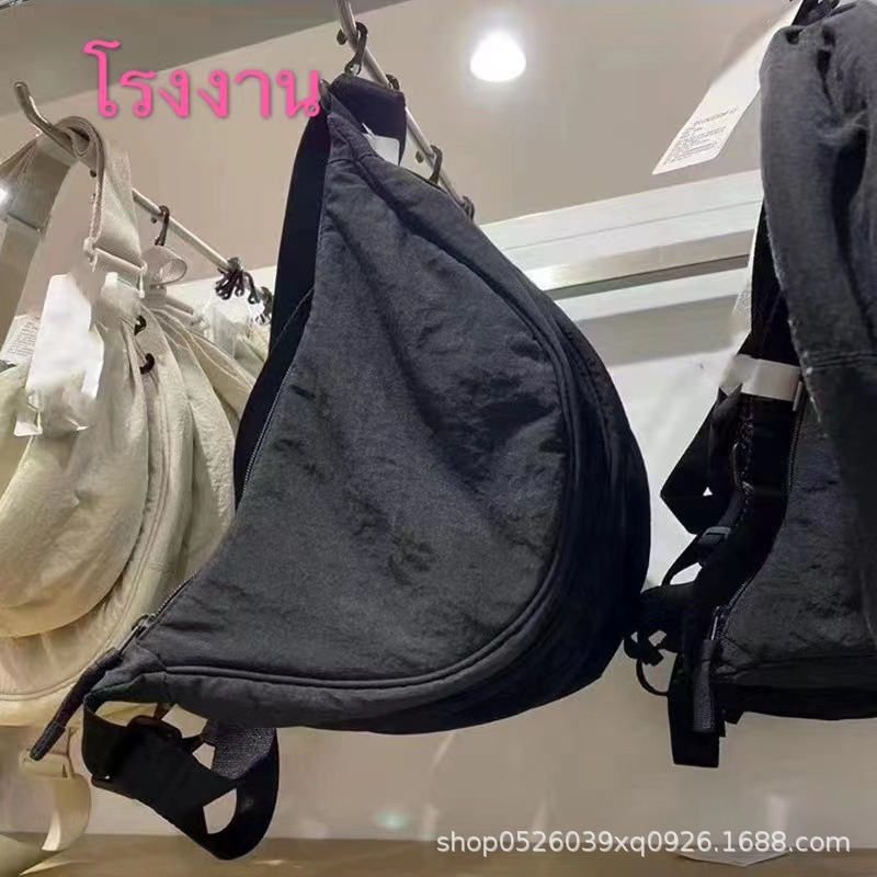 Túi Đeo Vai Bằng Nylon Jiaozi Phiên Bản Hàn Quốc Cho Nữ