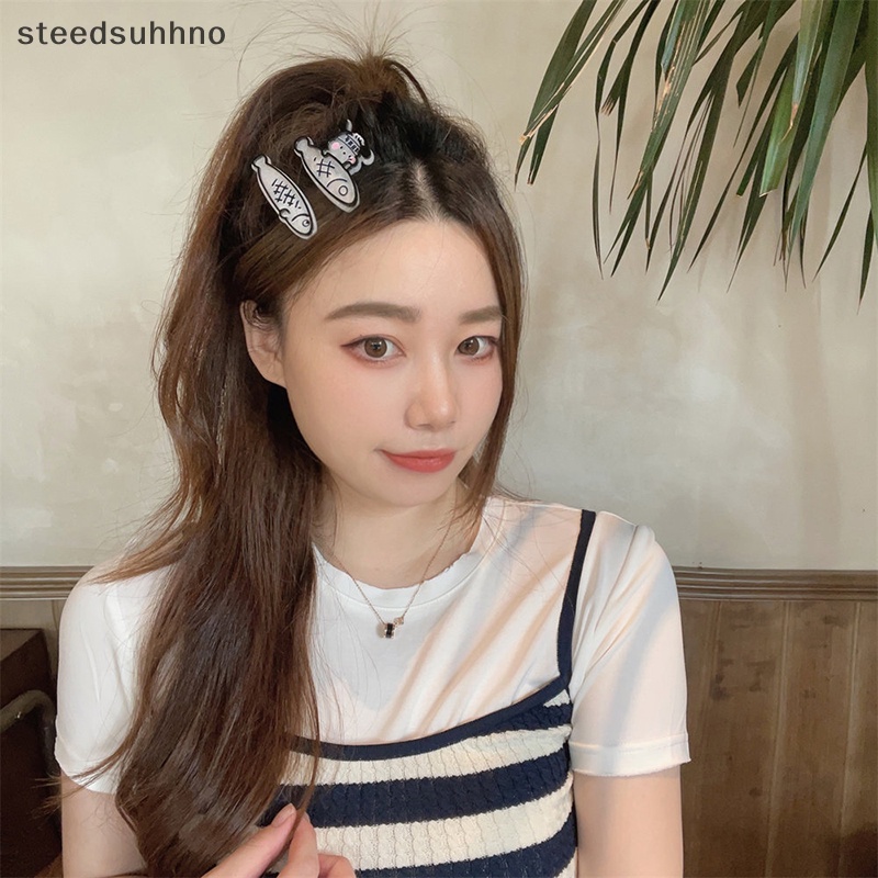 Kẹp Tóc Hình Cá Nhỏ Bằng Acrylic Phong Cách Nhật Bản Thời Trang hhno