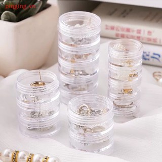 Piqging Tầng 5 Hộp Bảo Quản Trang Sức Nhiều Lớp Tổ Chức Giá Để Đồ Vòng Tay Bông Tai Bảo Quản Móng Tay Hộp Bảo Quản Nhựa Giá Trưng Bày VN