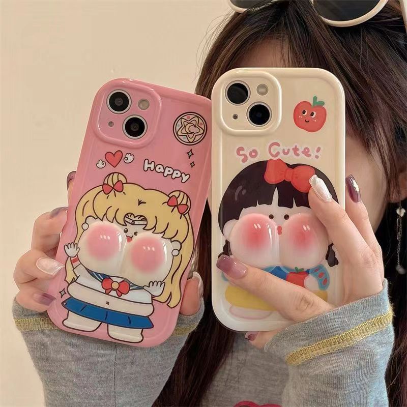 Ốp Điện Thoại Mềm In Hình Công Chúa Hoạt Hình Cho IPhone 14 ProMax 11 12 13 Pro X XR XS Max 7 8 Plus