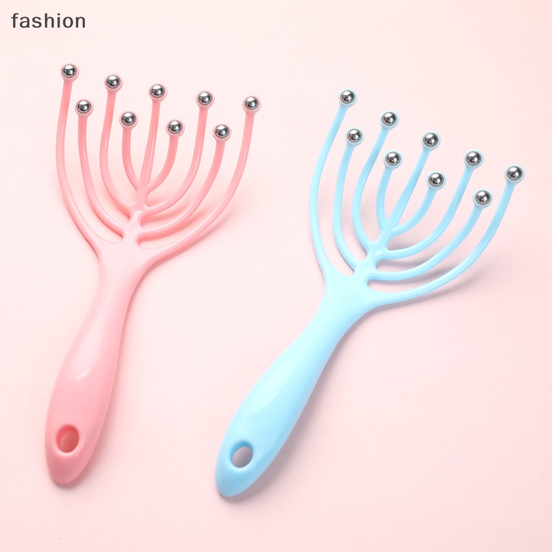 Chín móng vuốt đầu Massager Da đầu thư giãn Spa sâu massage chín hạt massage Lược VN