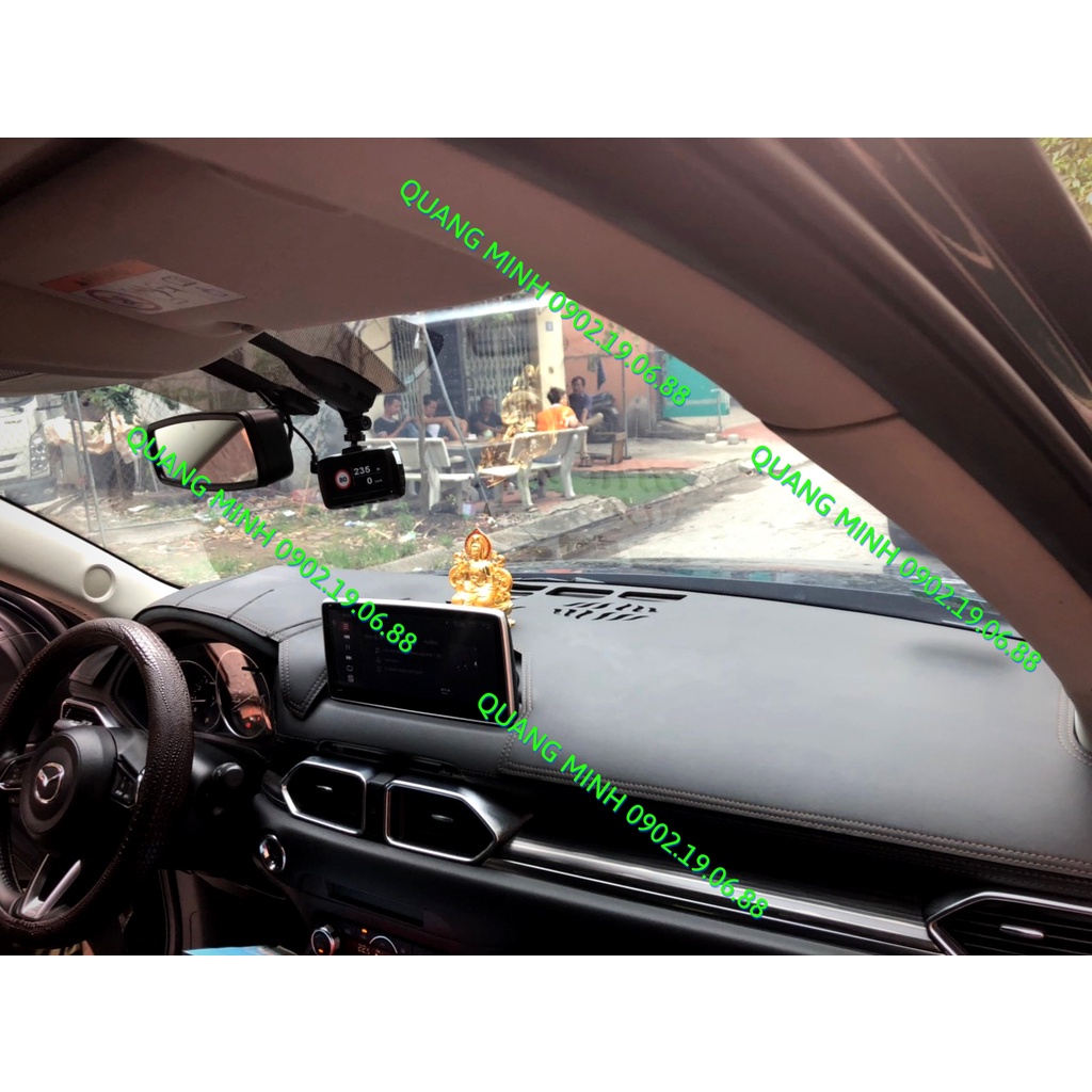THẢM TAPLO DA XE MAZDA CX5 2018-2023 HUD ( bản có hắt kính )
