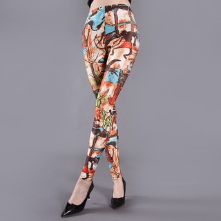 Quần Legging Lụa Sữa Co Giãn Ôm Dáng Dễ Phối Đồ Cho Nữ