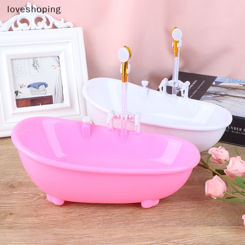 Bồn Tắm Điện Mini Tỉ Lệ 1 / 6 Trang Trí Nhà Búp Bê
