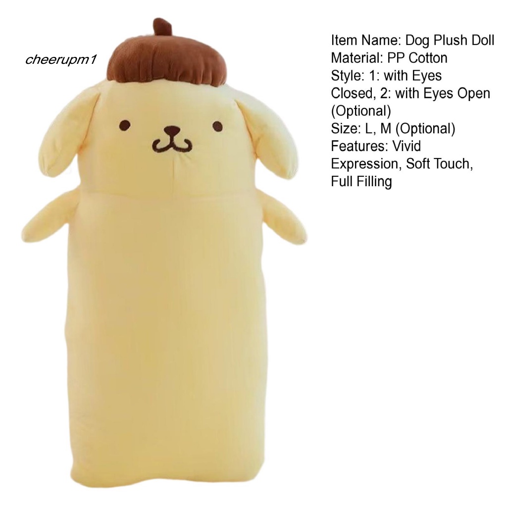 Thú Nhồi Bông Hình Chú Chó Mềm Mại Trang Trí Phòng