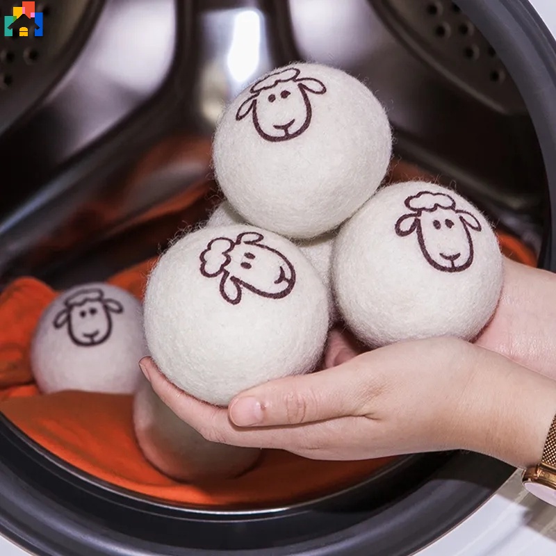 Bóng Len Sấy Khô Quần Áo Chất Lượng Cao Thân Thiện Với Môi Trường