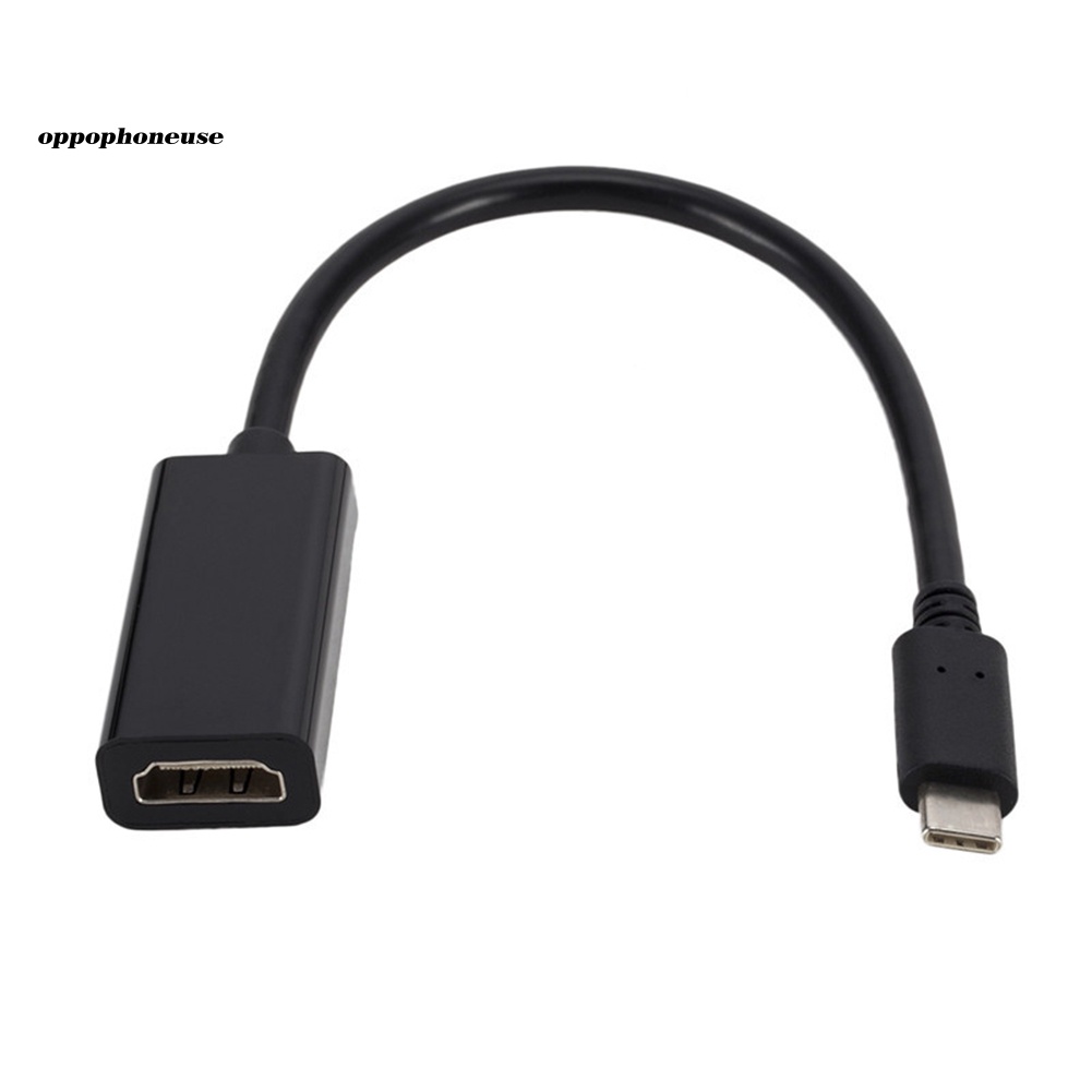 Dây Cáp Chuyển Đổi Cổng USB 31 Type-C Sang HDMI Cho Máy Chiếu TV OPPO HD 4K 60Hz Điện Thoại