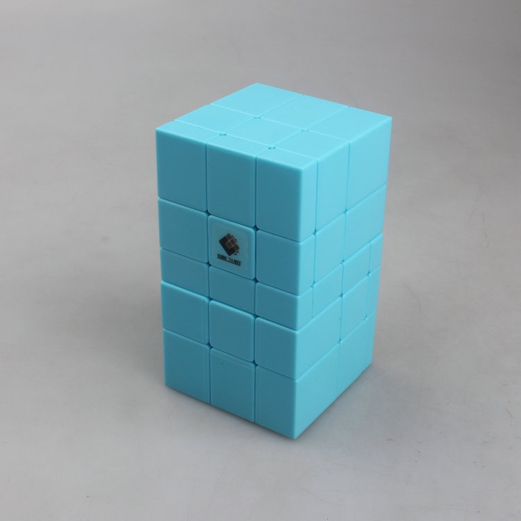 Thang Dây Nhiều Lớp Màu Sắc Đa Dạng 2 Khối Rubik Tráng Gương Màu Xanh Dương Nhạt