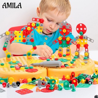 Amila bộ dụng cụ sửa chữa đồ chơi tương tác cho bé