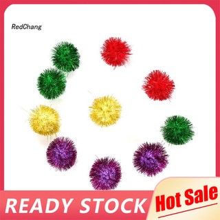 Set 10 Quả Bóng Đồ Chơi Lấp Lánh Vui Nhộn Dành Cho Mèo Cưng