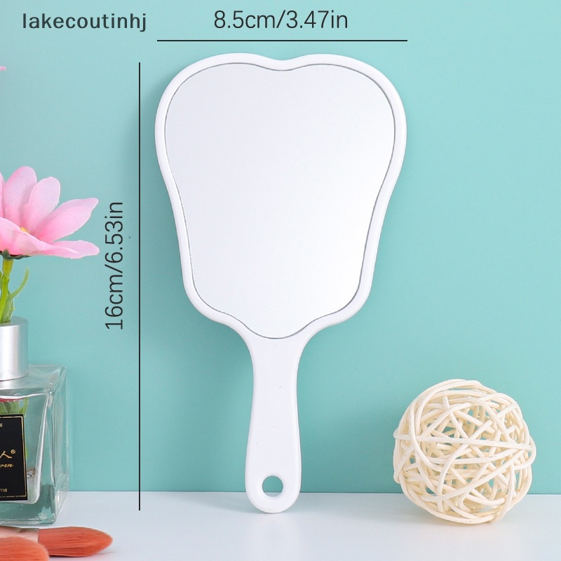 Gương Trang Điểm Cầm Tay Hình Quạt Mini Tiện Dụng Cho Salon / SPA