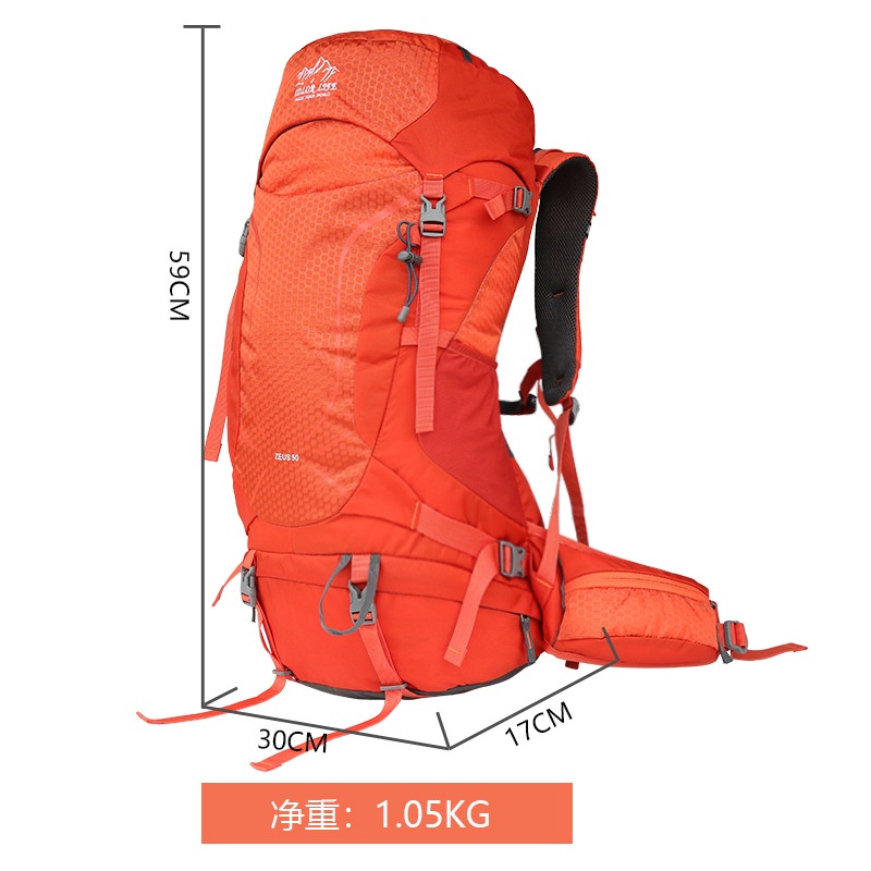 Ba Lô Leo Núi Thoáng Khí Đa Năng Dung Tích 50l