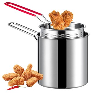 Nồi Chiên Khoai Tây Mini Bằng Thép Không Gỉ
