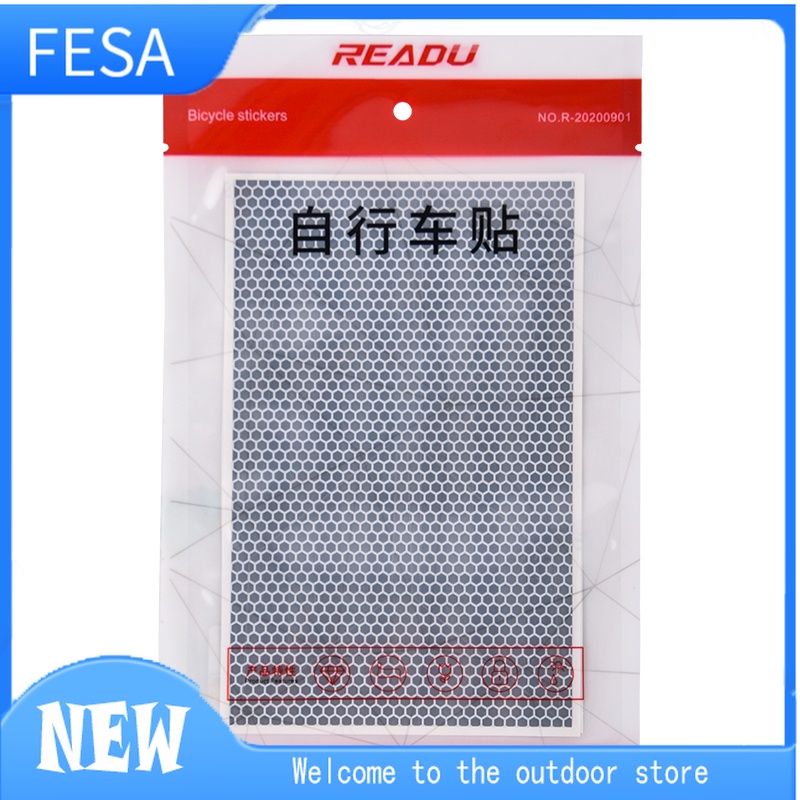 Đề Can Phản Quang Dán Trang Trí Khung Trước / Sau Xe Đạp