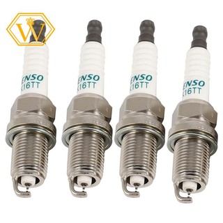 Bộ 4 bugi đánh lửa cho xe ford toyota mazda honda acura ik16tt-4701