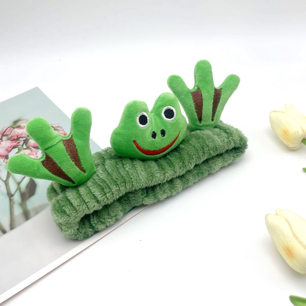 Băng Đô Cài Tóc Hình Chú Ếch Xanh Dễ Thương Cho Bé Gái Mã 2023