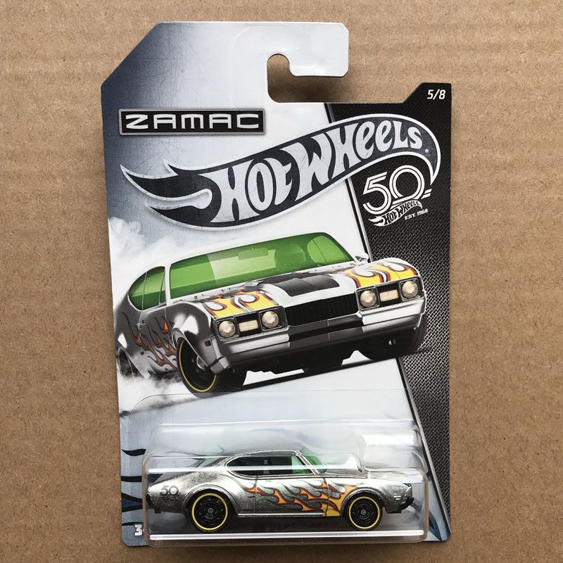 Mô Hình Xe Hơi Đồ Chơi Hot Wheels Kỉ Niệm 50 Năm Bằng Hợp Kim Cho Bé Trai
