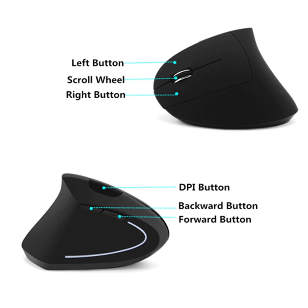 Chuột Quang Không Dây 2.4ghz Dùng Để Chơi game