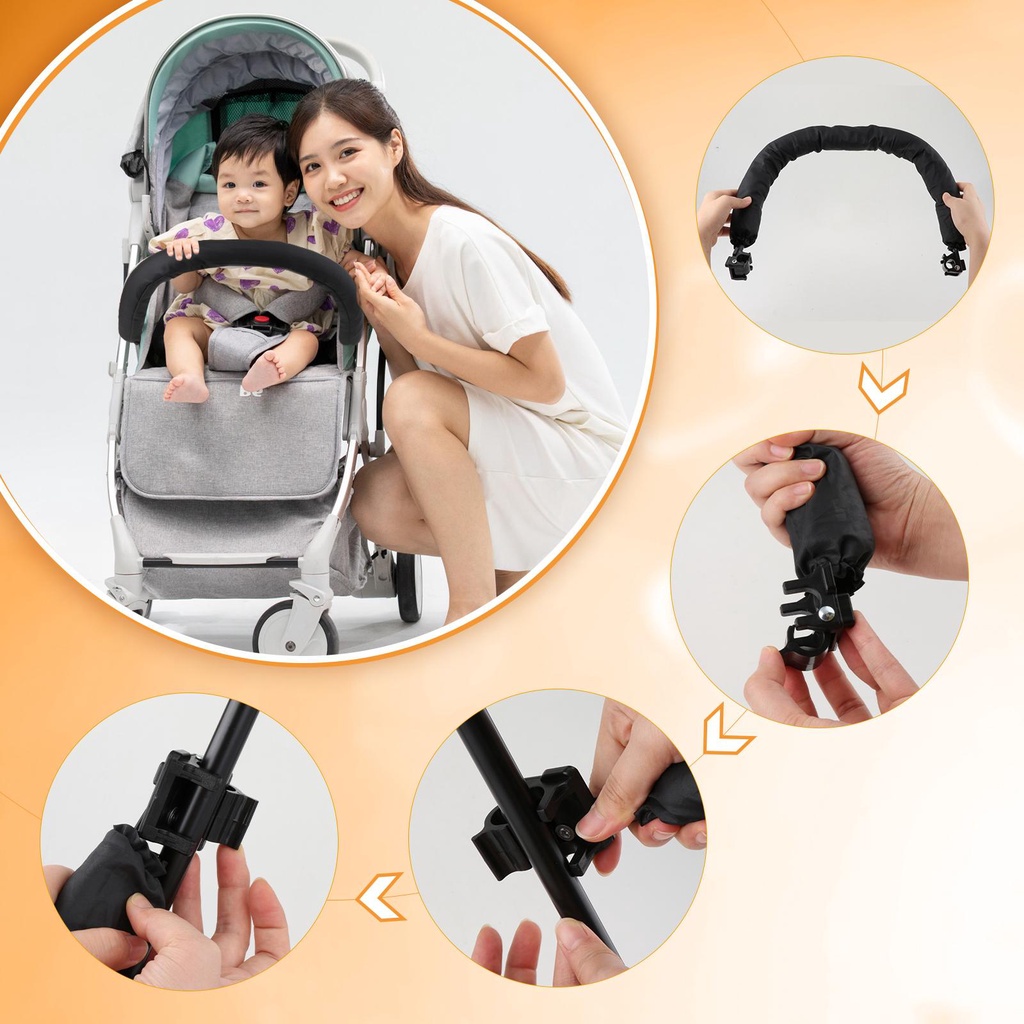 Tay Cầm Bảo Vệ Có Thể Tháo Rời Cho Xe Đẩy Em Bé