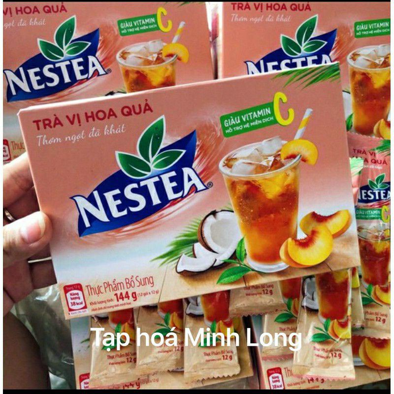TRÀ CHANH NESTEA HỘP 144G- 195g đủ vị