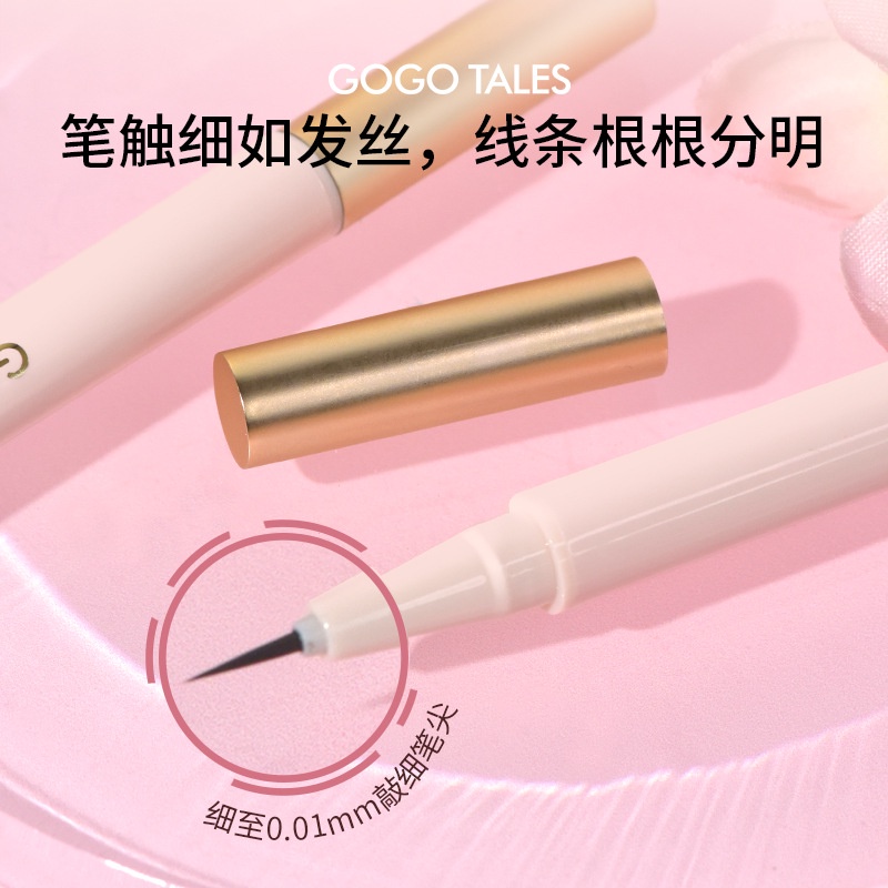 Bút Kẻ Mắt Gogotales Tự Nhiên Nhanh Khô Chống Thấm Nước Chống Thấm Mồ Hôi Không Nhòe Cho Người Mới Bắt Đầu