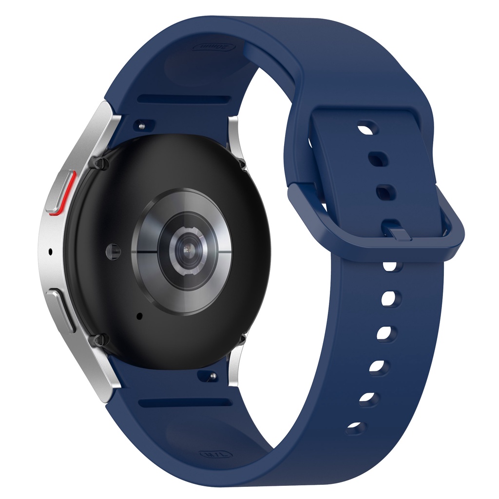 Dây đeo đồng hồ silicon 20mm cho samsung galaxy watch 6 5 4 40 / 44mm watch5 pro 45mm watch4 classic 42 / 46mm bracelet strap watchband