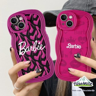 Ốp Barbie HuaWei Màu hồng viền sóng TPU Cho Nova 7i Hw Honor 8X Hw Nova 3i Hw Nova 4e Hw Nova 9SE Hw Y9 2019 Hw Y9 Prime 2019 Hw Nova 3e Hw Nova 5T Hw Y7A Hw Nova 7 Hw Nova 7 Pro Hw Dụng Cụ Sửa Chữa Nova Hw 7se Nova Hw 7se