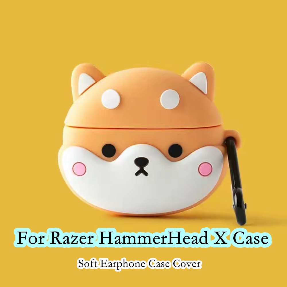 9imamurai cho razer hammerhead x case cool tide cartoon series dành cho razer hammerhead x tws vỏ bọc tai nghe mềm