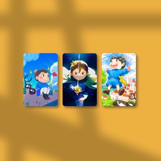 Thẻ card bo góc anime bojji ousama ranking - giấy bìa cứng - có màng cán