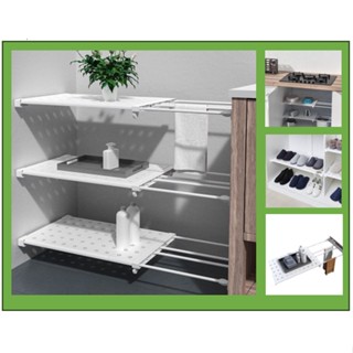 [HOẢ TỐC] Kệ Chia Ngăn Tủ Đa Năng 2025 - Kệ Chống Xệ, Không Cần Khoan, Lắp gọn Tủ Quần Áo, Bếp, Nhà Tắm