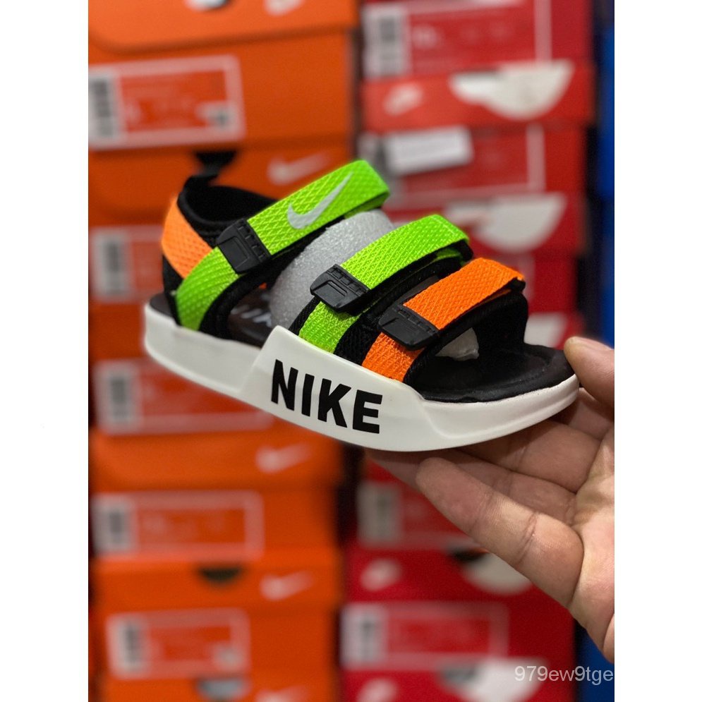 Onx5 11 * hàng sẵn sàng * dép ba sọc nike thời trang hàn quốc cho bé trai bé gái