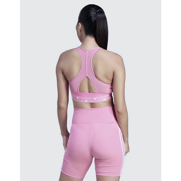 Bra Das 3 sọc sườn lưng lưới hồng