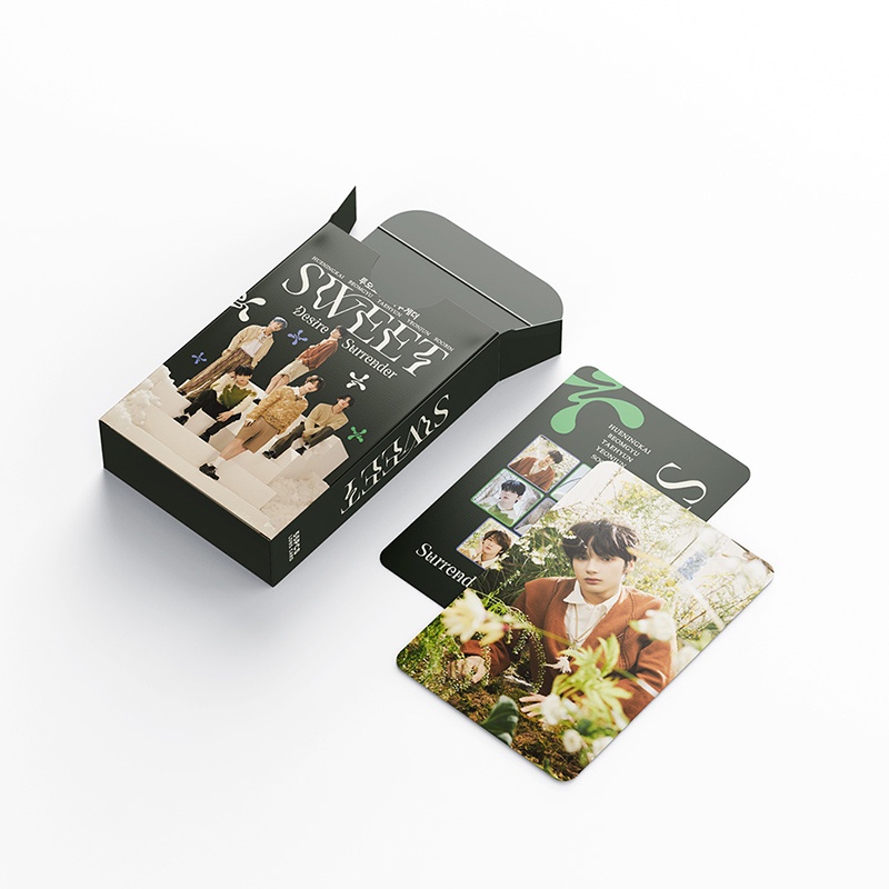 TXT Card Set 55 Tấm Thẻ Ảnh SWEET Kpop Lomo Card Hình Nhóm Nhạc