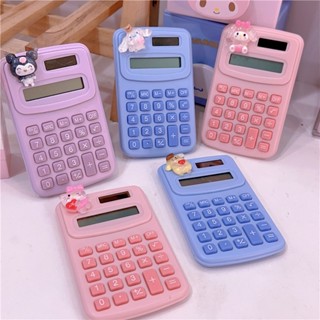Máy tính cầm tay mini sanrio dễ thương cho học sinh trường anime pochacco kuromi cinnamonroll my melody scientific calculat