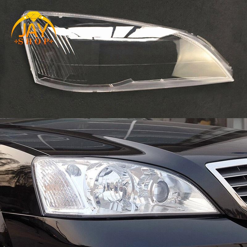 1 mảnh nắp đèn pha phía trước bóng đèn pha trong suốt cho ford mondeo 2004-2007 trái